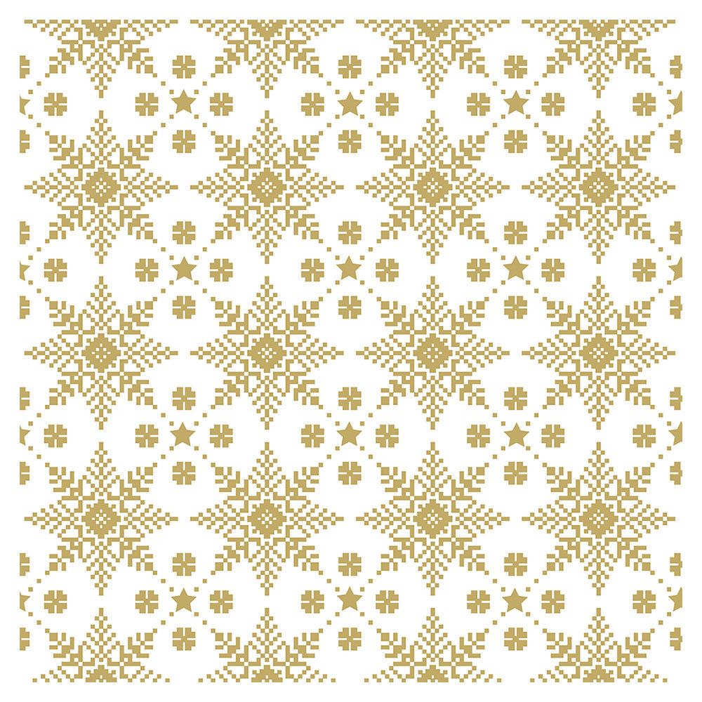 Paper+Design Snow Print Luncheon servetten