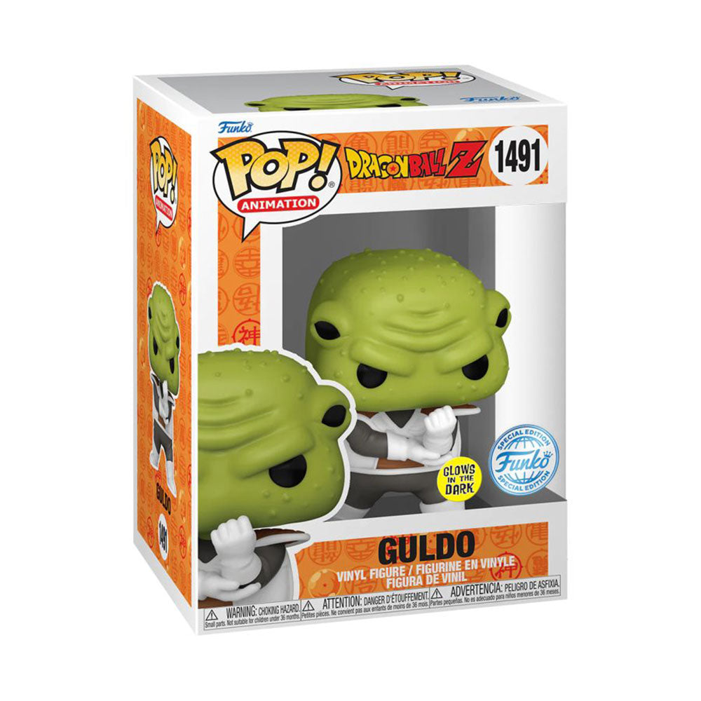 Dragonball Z Guldo US Exclusive Glow Pop! Vinyl