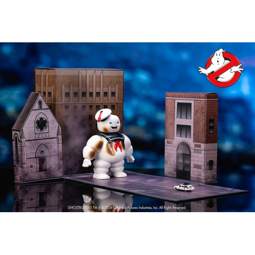 Ghostbusters StayPuft 6" with Ecto-1 (Next Level) Nano Set