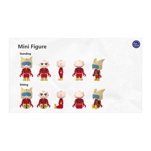 Mazinger Z Bust Construction Set 670 Piece Kit