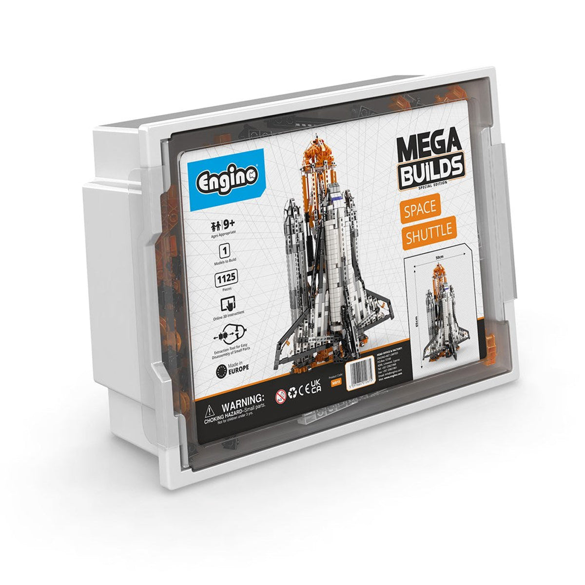 Engino Mega Builds Challenger Space Shuttle Kit