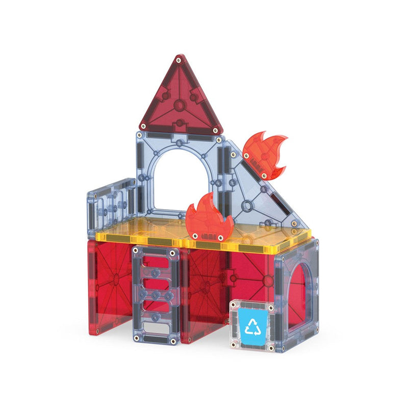 MAGNA-TILES Fire Rescue 27-Piece Set