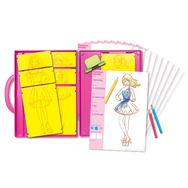 4M KidzMaker My Design Portfolio Fashion Studio Kit