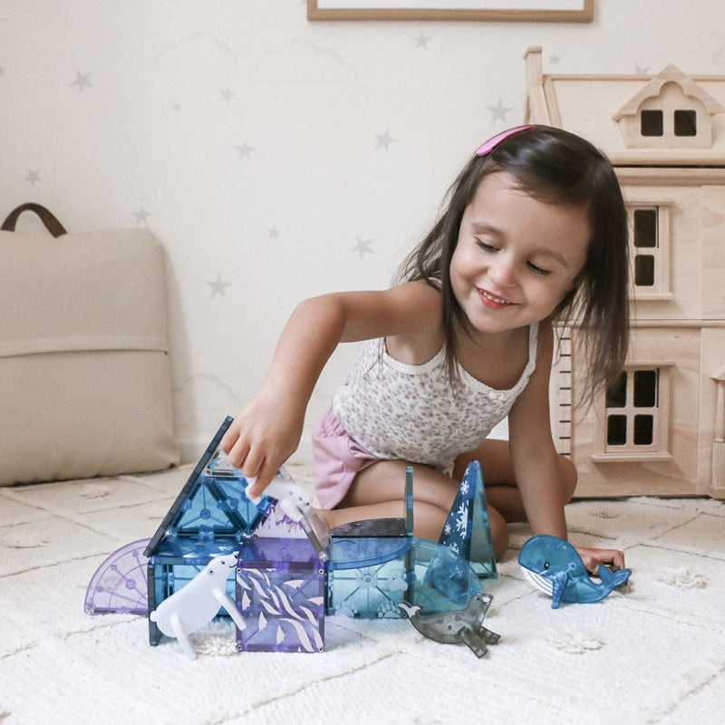 MAGNA-TILES Arctic Animals 25-Piece Set