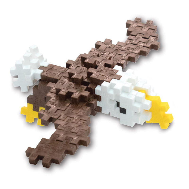 Plus-Plus Bald Eagle Building Blocks Tube 100pcs