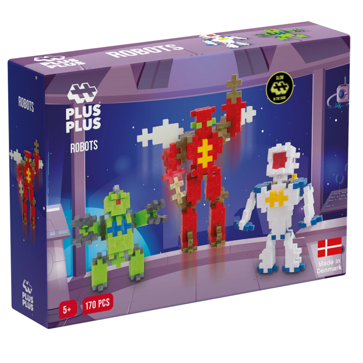 Plus-Plus Basic Robot Building Blocks 170pcs