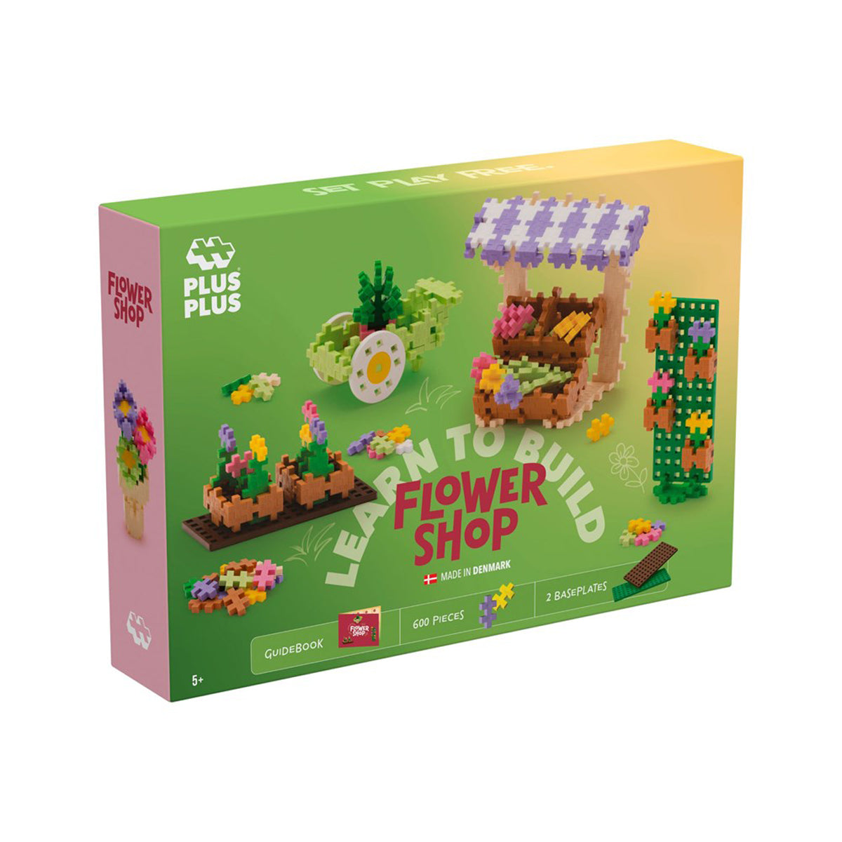 Plus-Plus Learn to Build Flower Shop Building Blocks