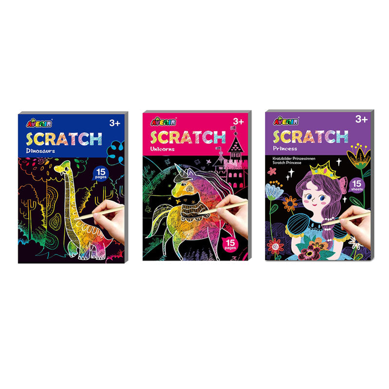 Avenir Mini Scratch Book