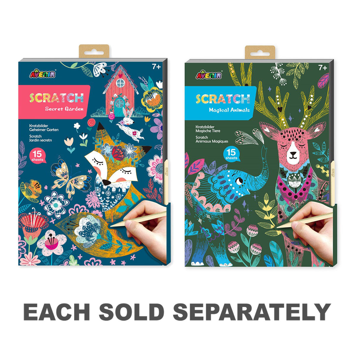 Avenir A4 Scratch Book