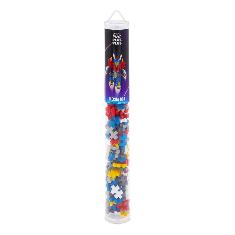 Plus-Plus Mecha Bot Building Blocks Tube 100pcs