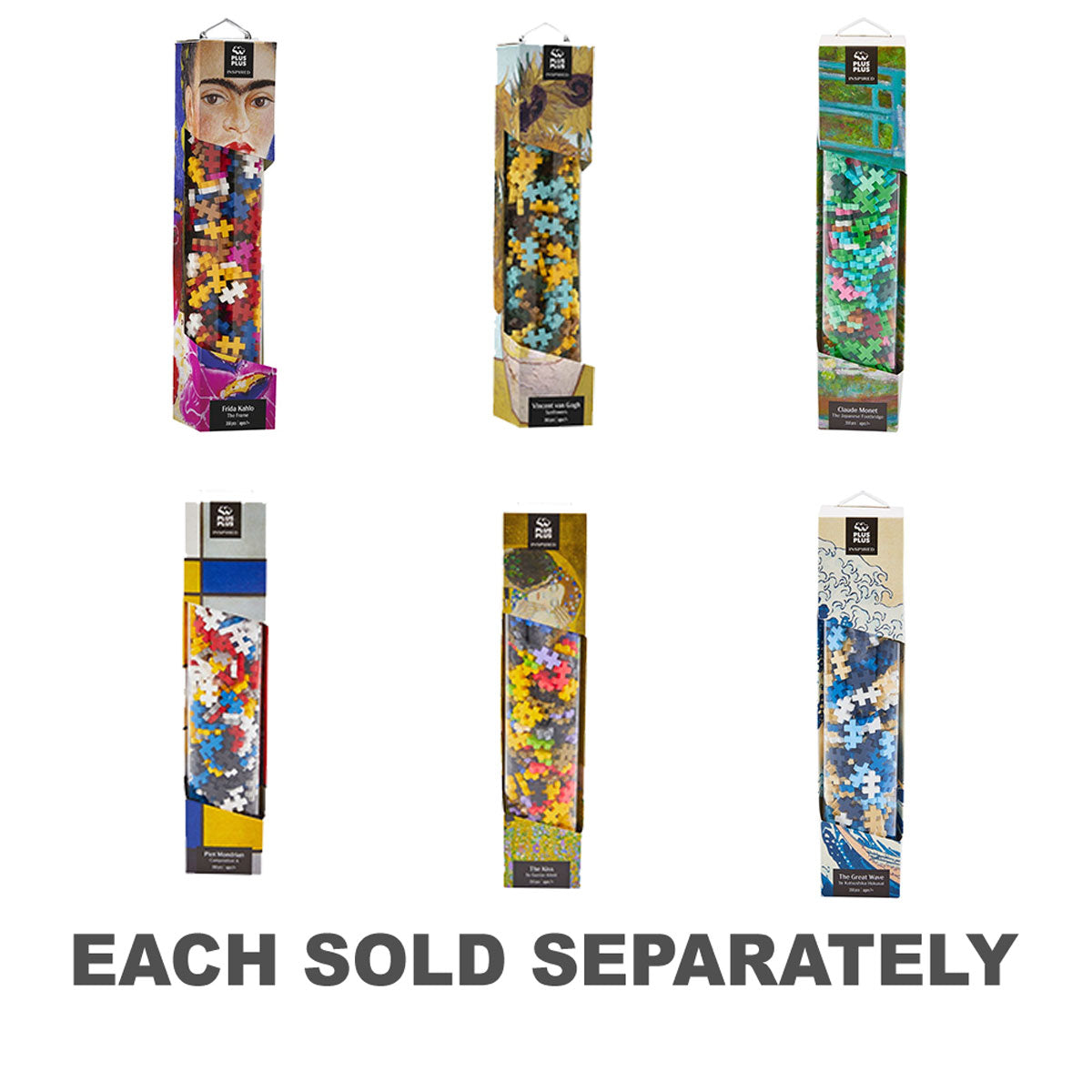 Plus-Plus Inspired Building Blocks Tube 350pcs