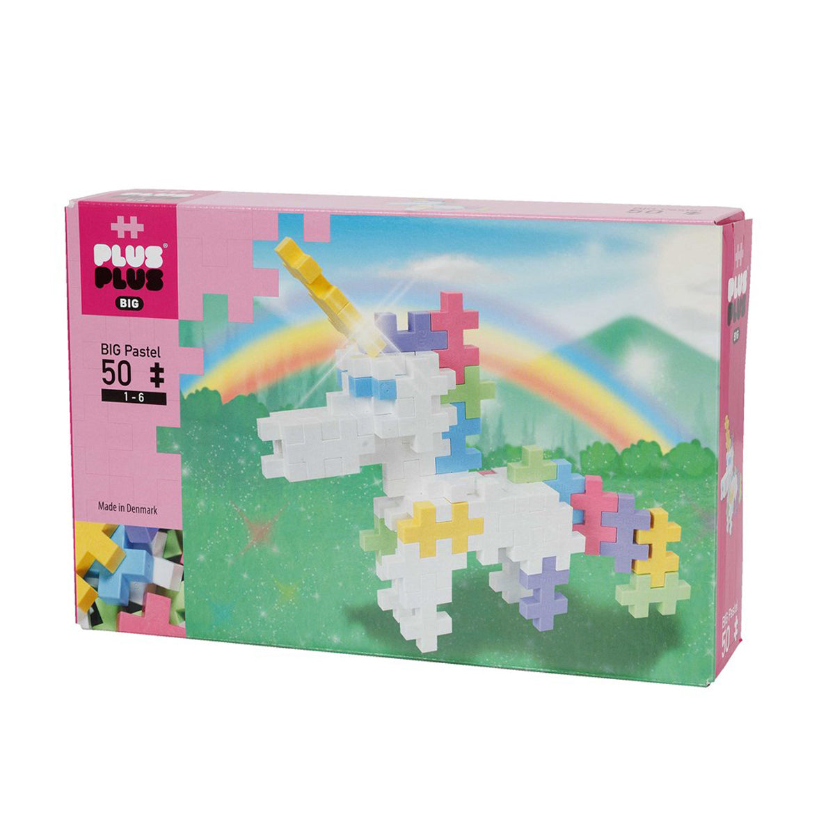 Plus-Plus BIG Pastel Unicorn 50pcs