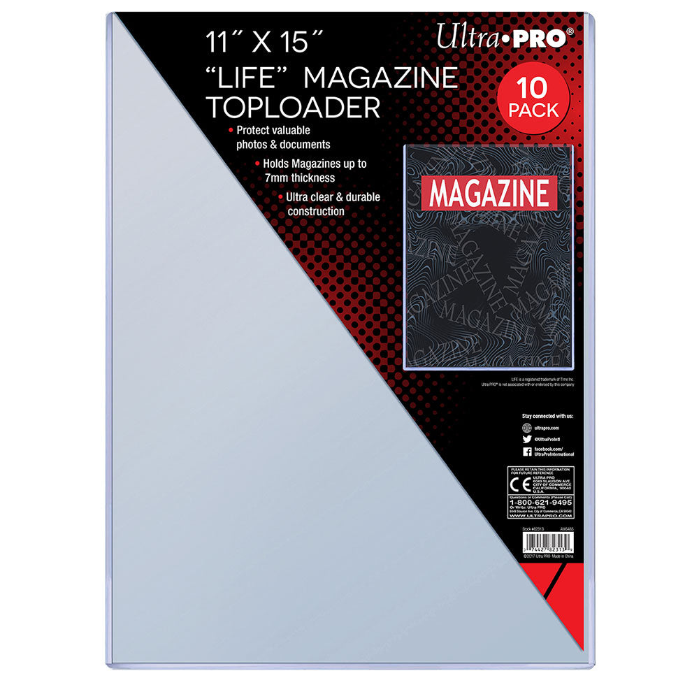 Ultra Pro Toploader Protector 10pcs