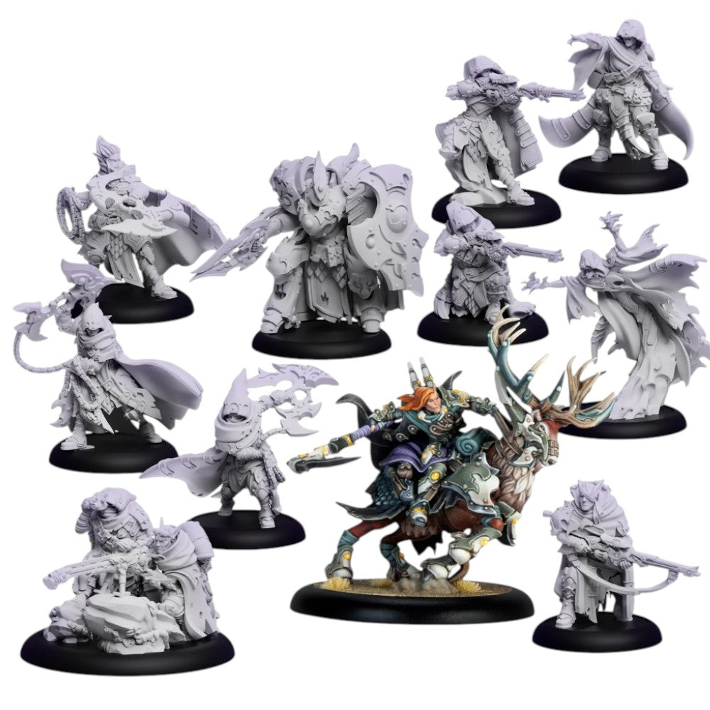 Warmachine Dusk Ghosts of Ios Command Cadre Miniature Pack