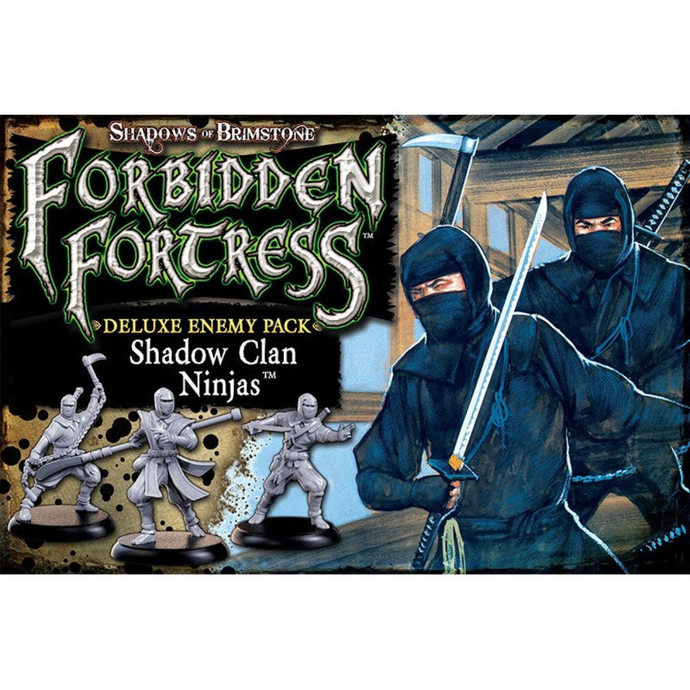 Shadows of Brimstone Forbidden Fortress Ninja Deluxe Enemy Pack