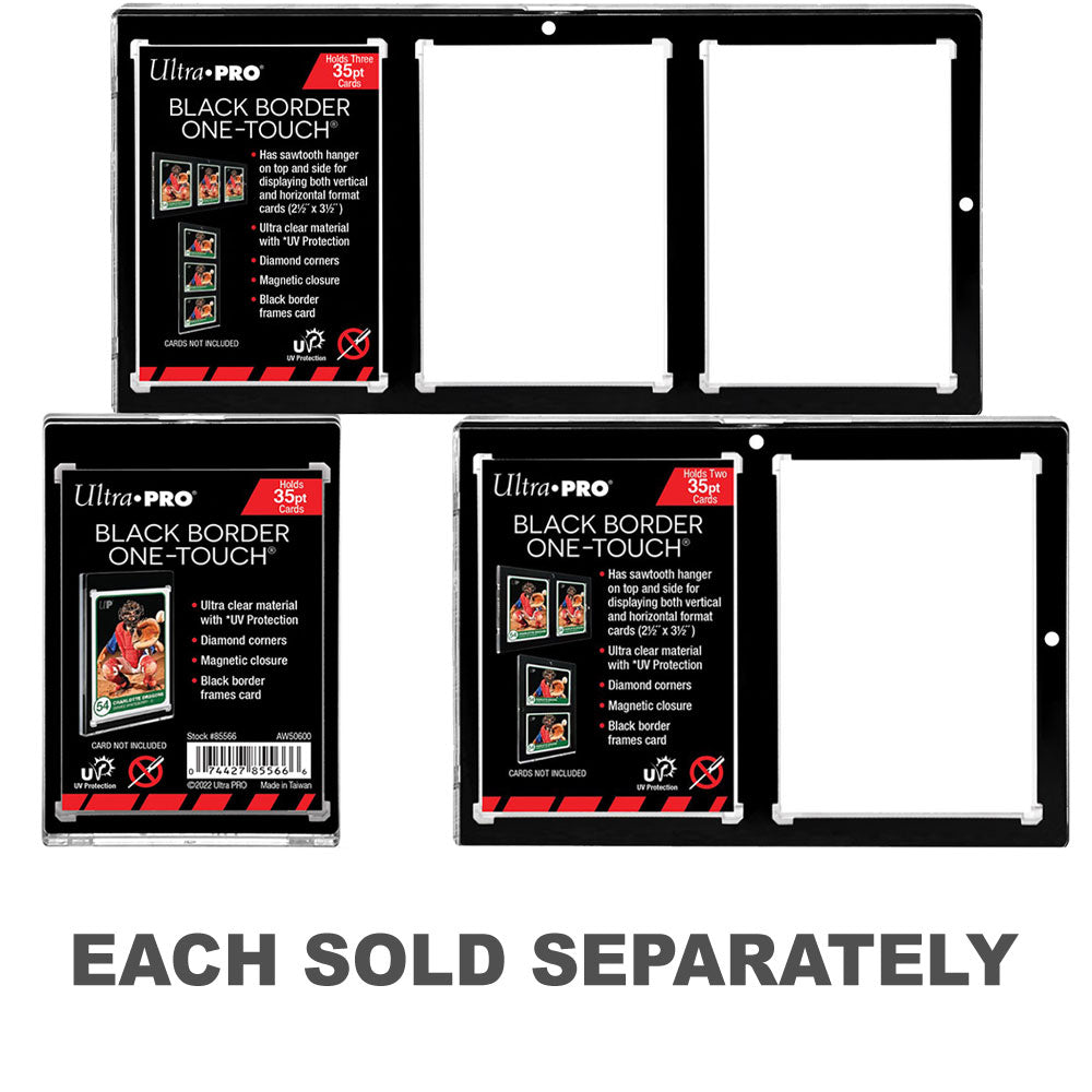 Ultra Pro 35PT Black Border UV ONE-TOUCH Magnetic Holder