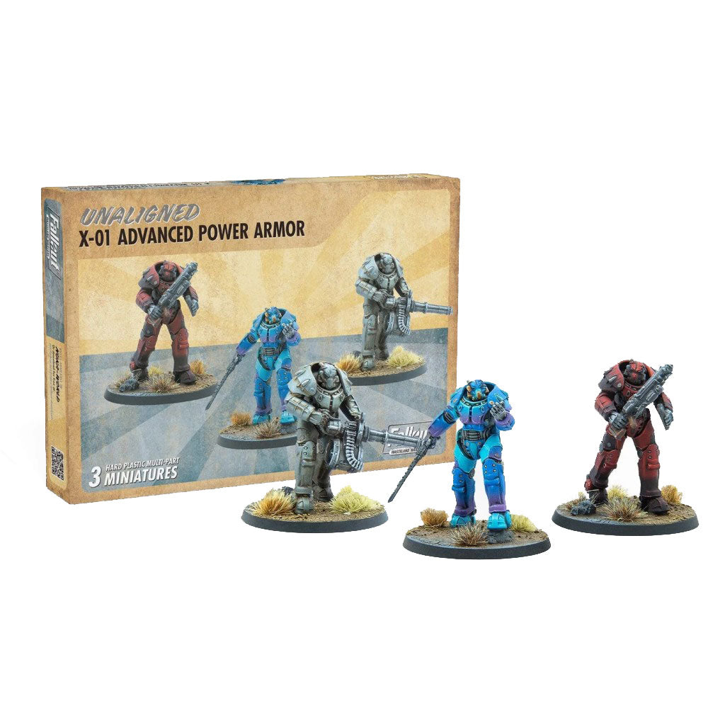 Fallout: Wasteland Warfare Unaligned X-01 Power Armor Miniature