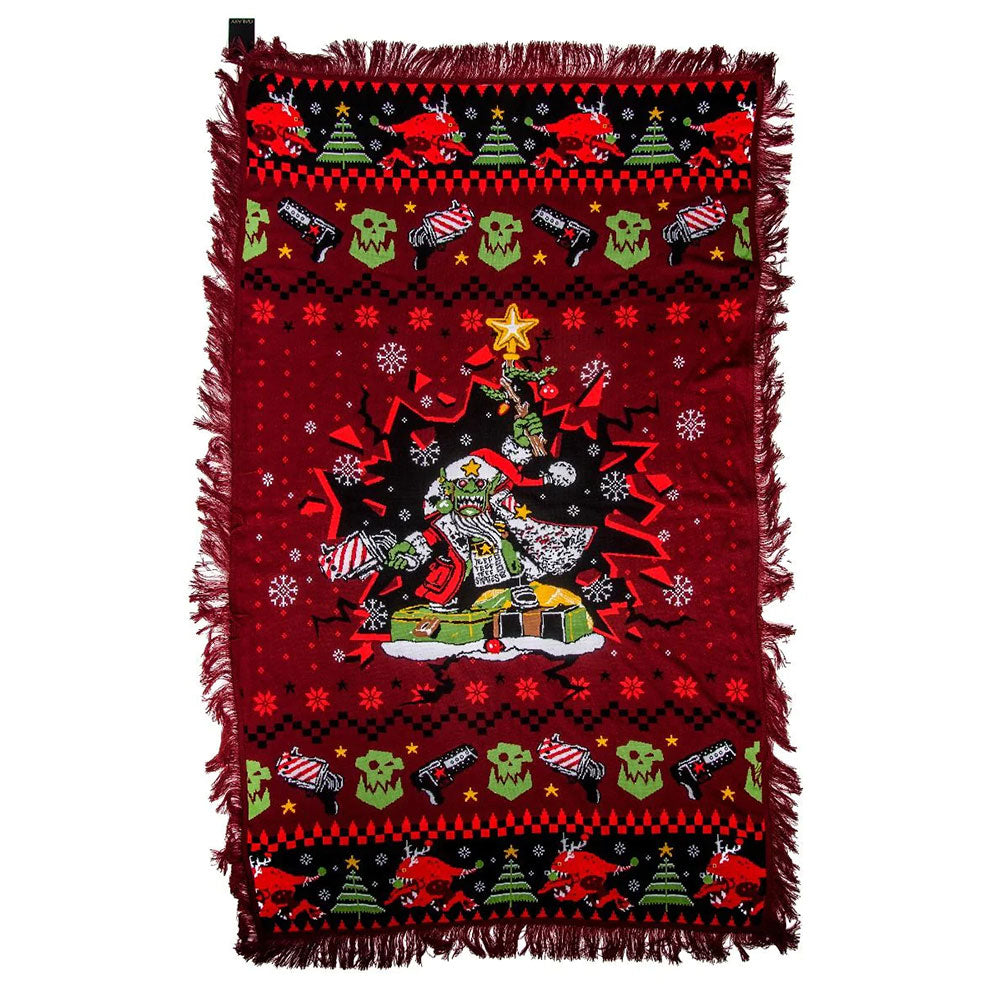 Warhammer 40000 Gobbo Knitted Blanket