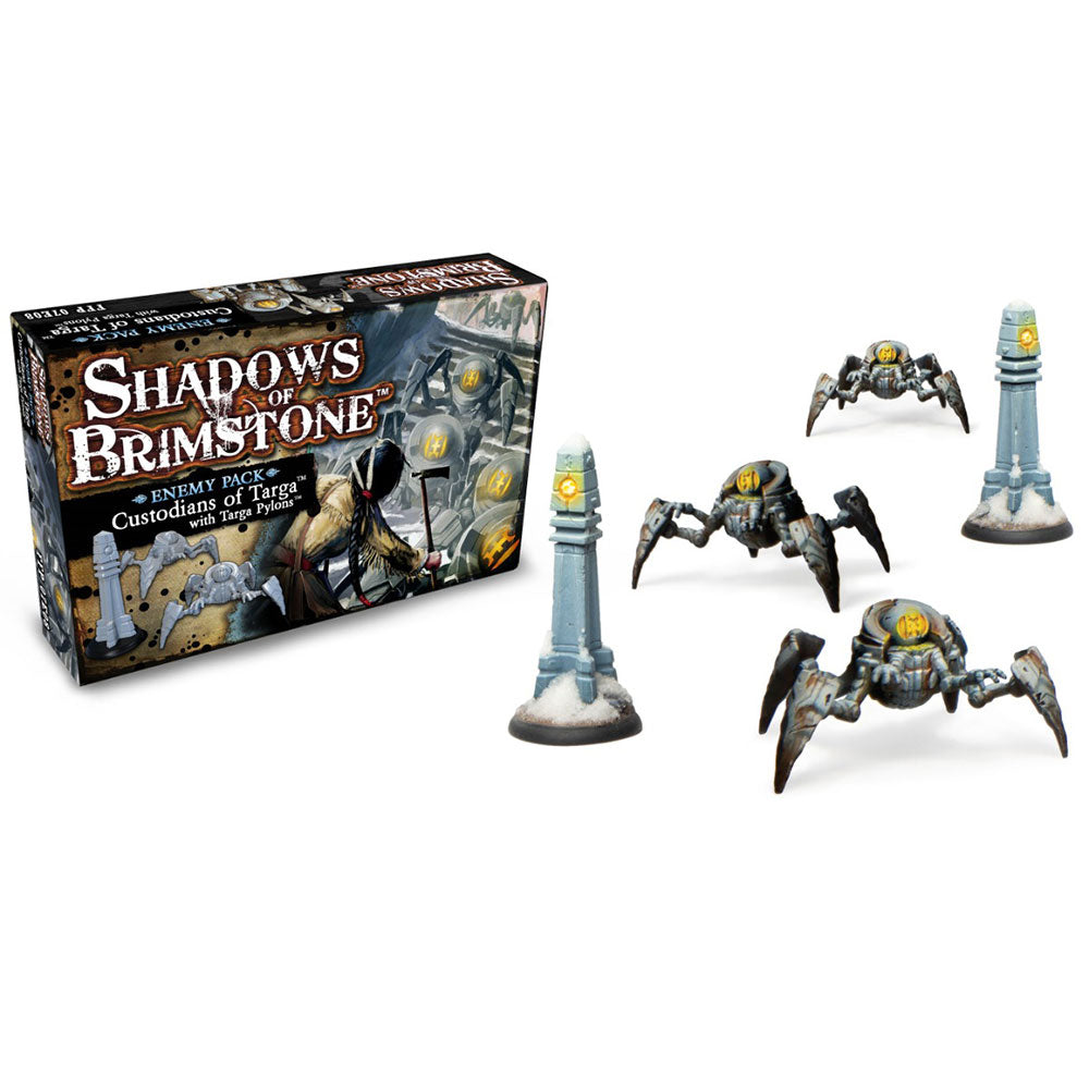 Shadows of Brimstone Custodians of Targa with Targa Pylons Enemy Pack