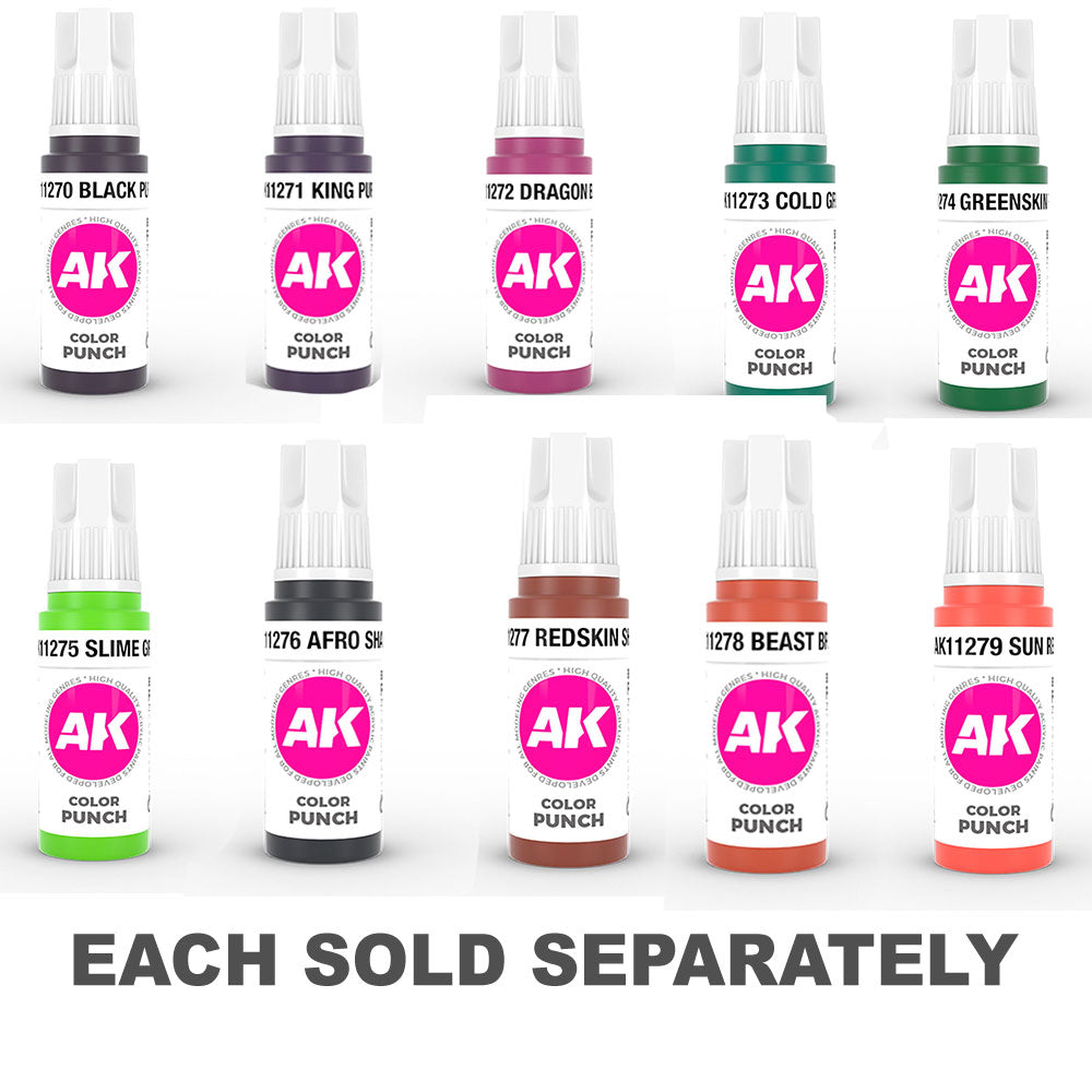 AK Interactive Colour Punch Acrylic Paint 17mL