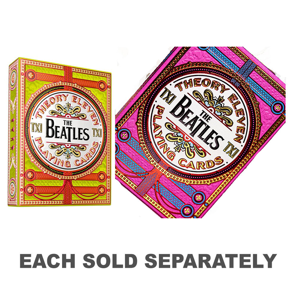 Theory 11 The Beatles Playing Cards