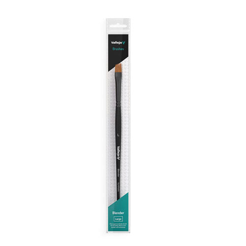 Vallejo Blender Flat Angled Synthetic Brush