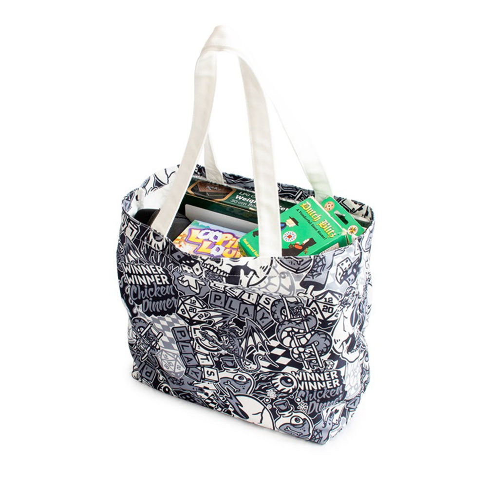 LPG Essentials Artist Series Cara Tote Bag (Black/White)