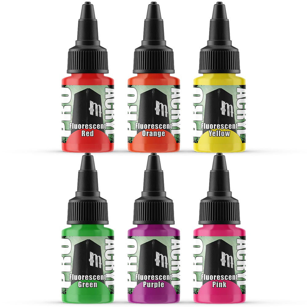 Monument Hobbies Fluorescents Paint Set