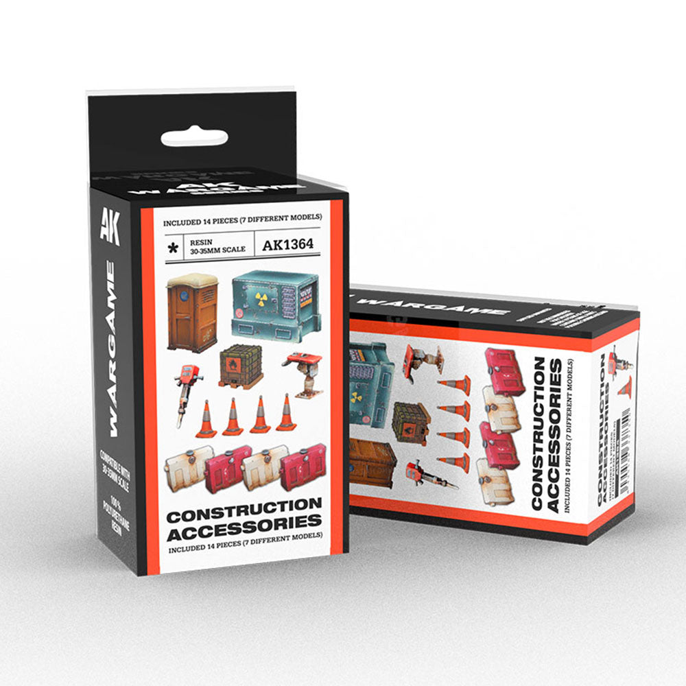 AK Interactive Wargame Resin Construction Set for 30-35mm Scale Resin