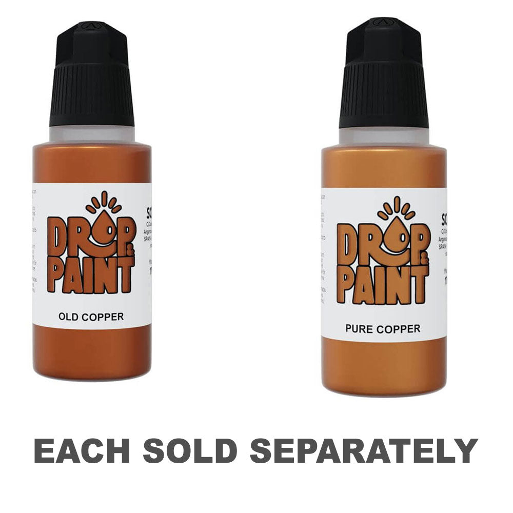 Scale 75 Drop and Paints Acrylic Paint 17mL (Copper)