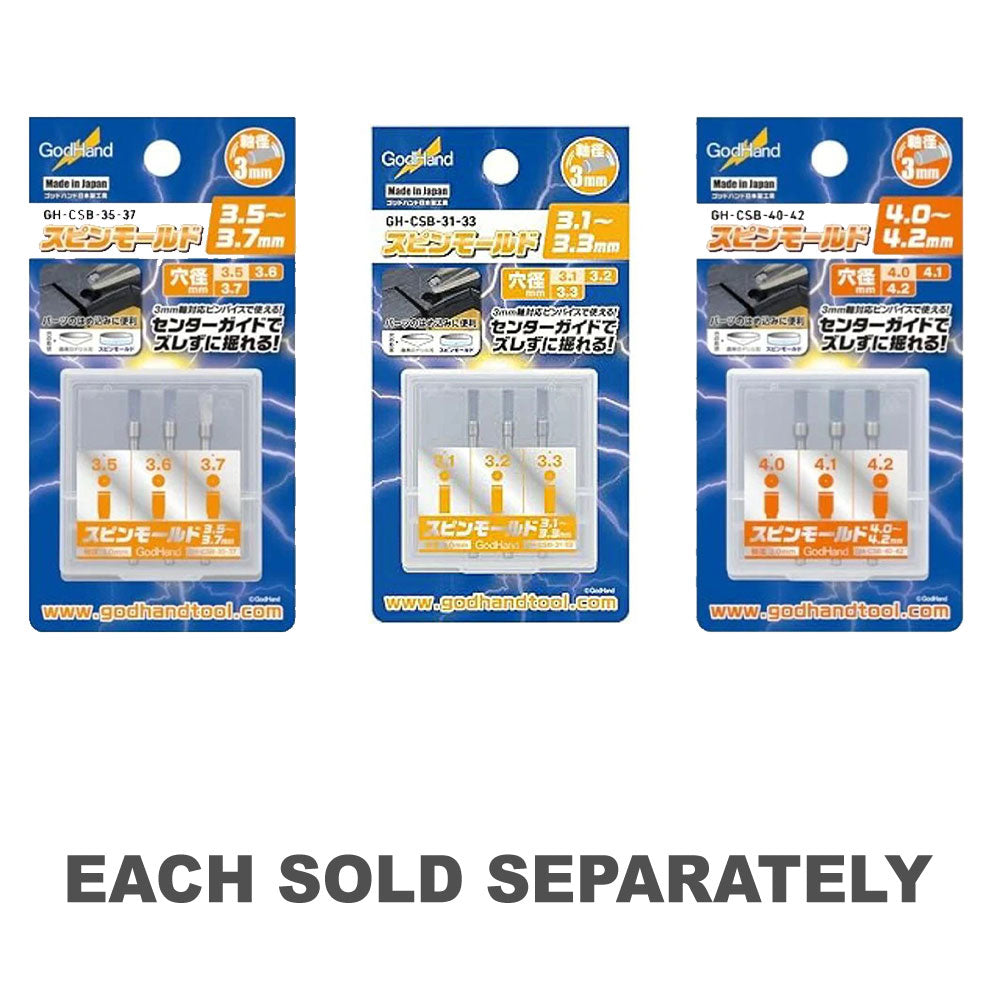 Godhand Spin Mold (Set of 3)