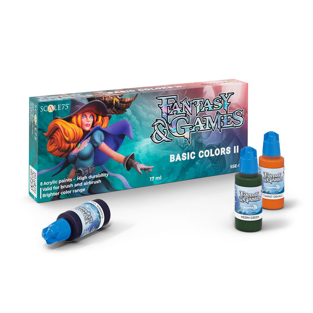 Scale 75 Fantasy Colours Basic Colors Paint Set