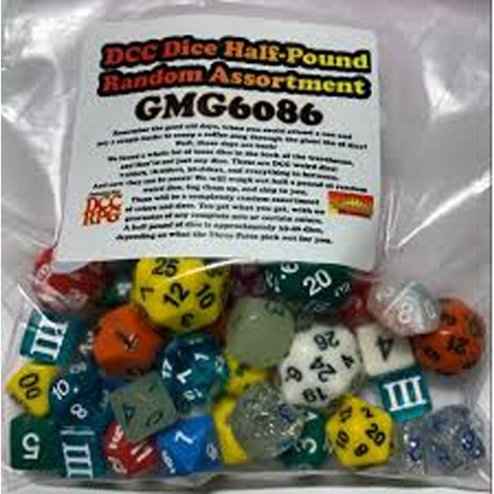 Dungeon Crawl Classics DCC Dice Half Pound Random Assortment