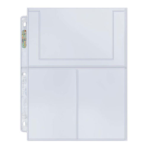 Ultra Pro 3-Pocket Platinum Page Album