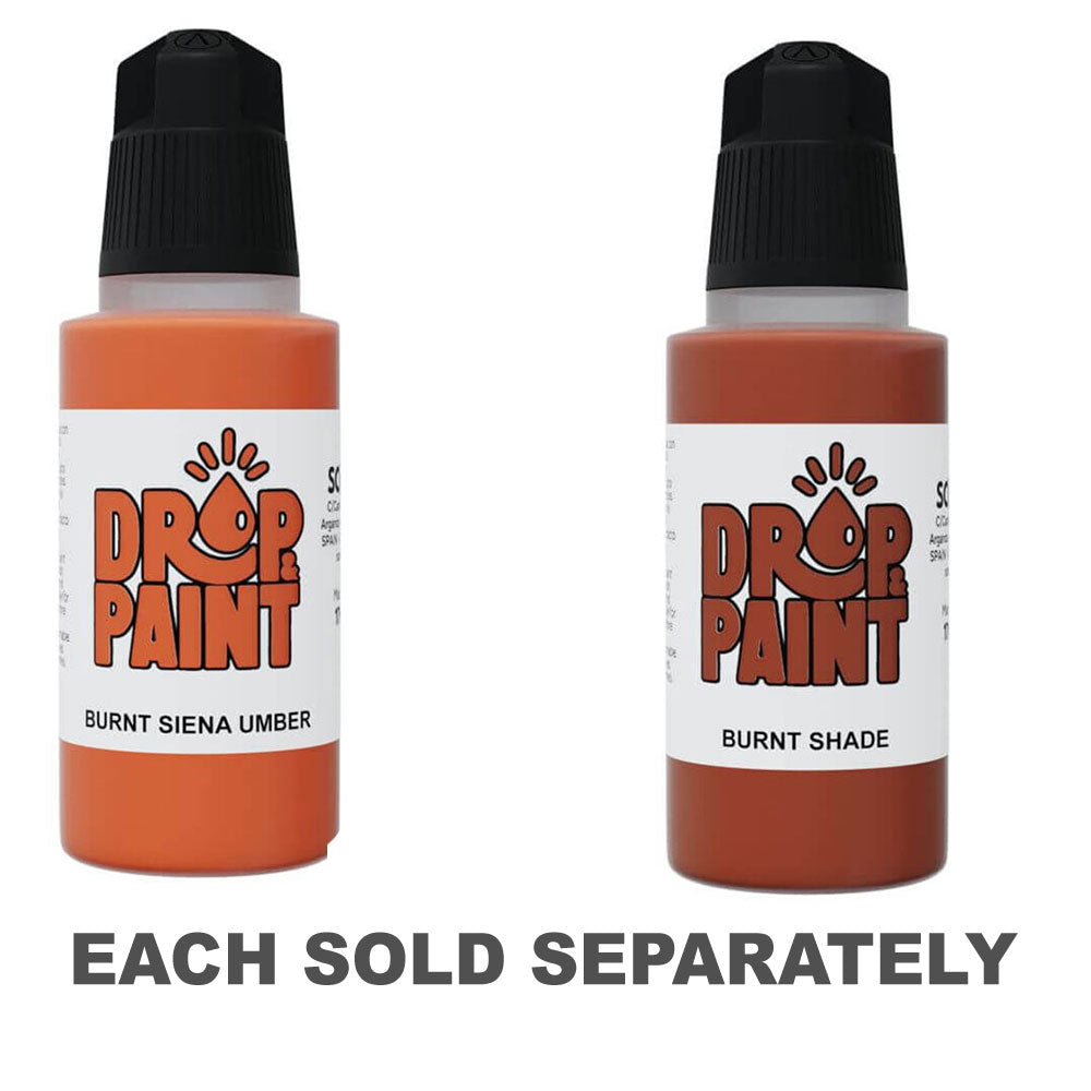 Scale 75 Drop and Paints Acrylic Paint 17mL (Burnt)
