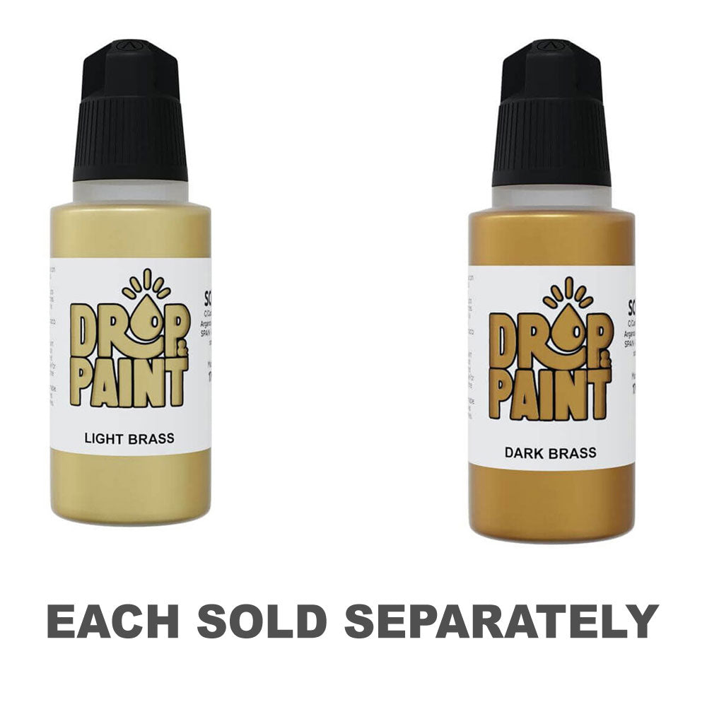 Scale 75 Drop and Paints Acrylic Paint 17mL (Brass)