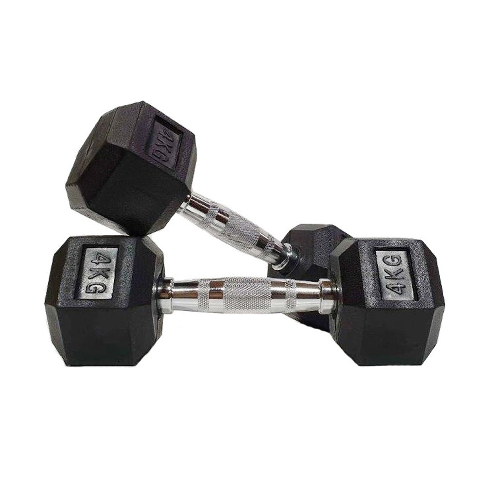 Morgan Rubber Hex Dumbbells (Pair)