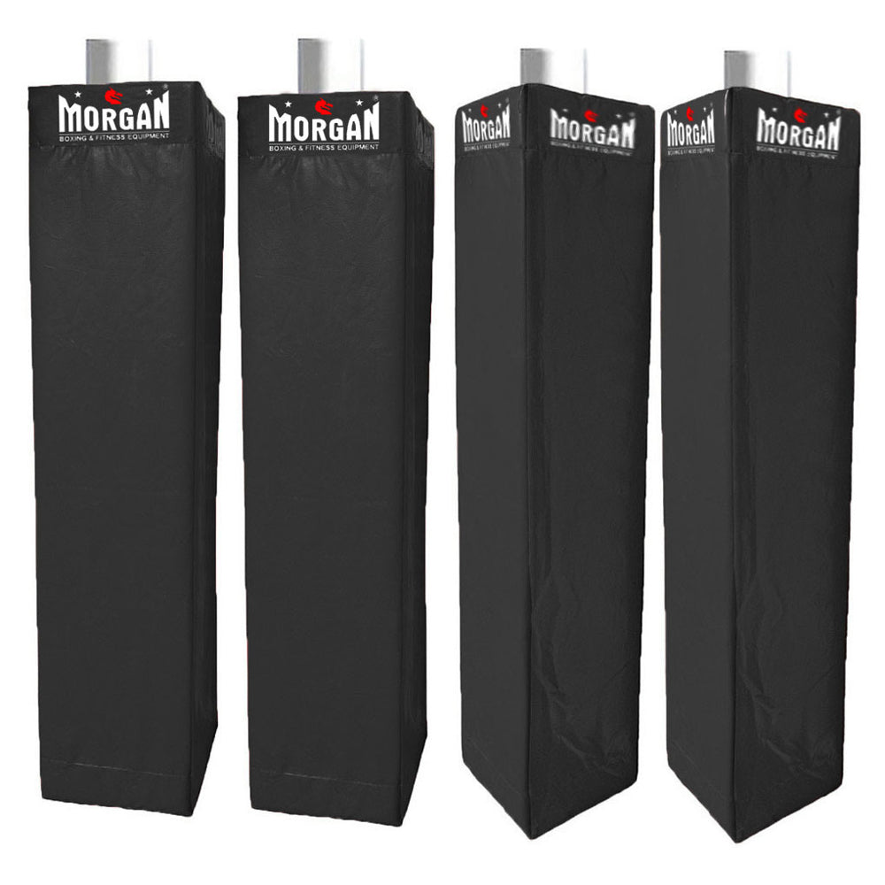 Morgan Black Goal Post Protectors (Set of 4)
