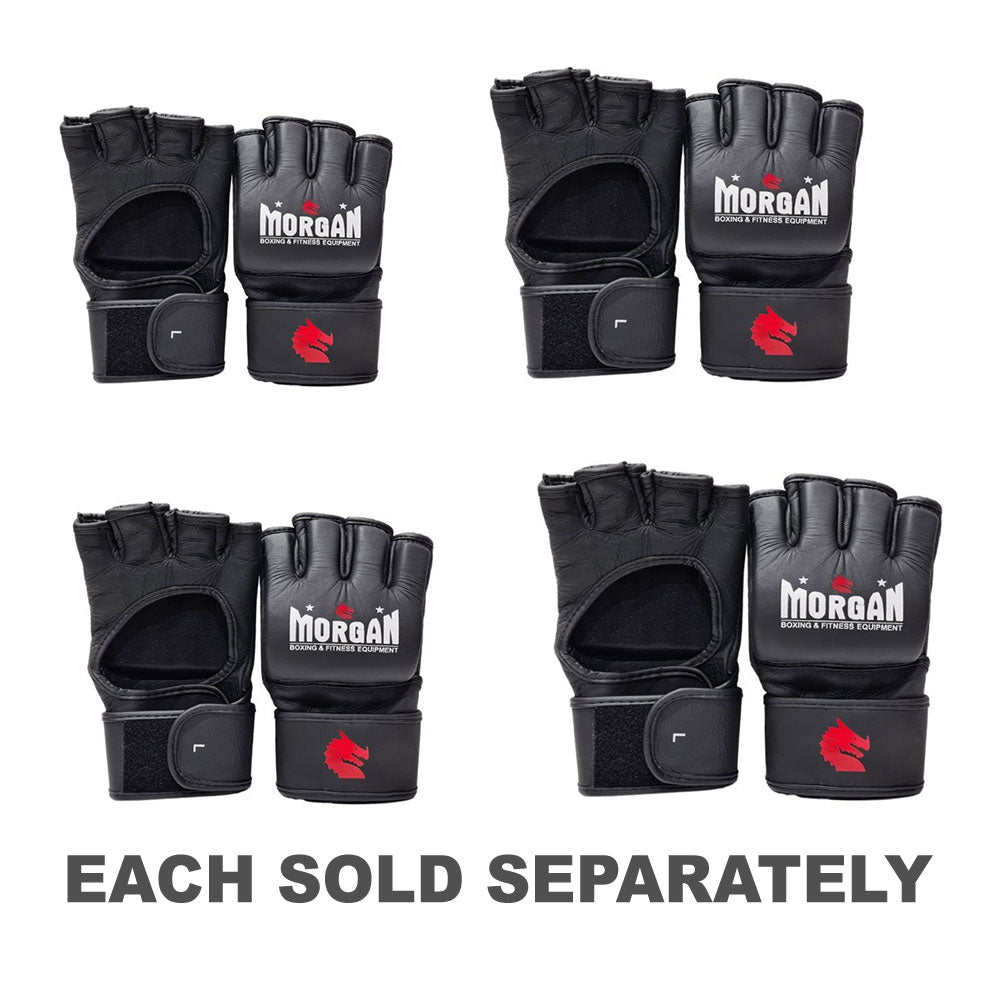 Morgan V2 Elite Leather MMA Gloves