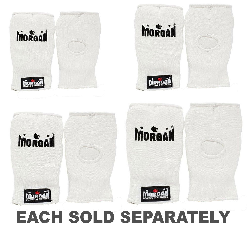 Morgan Karate Hand Protectors (White)