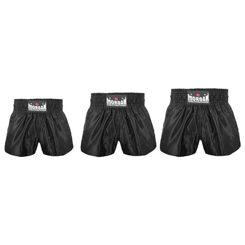 Morgan Muay Thai Shorts (Black)