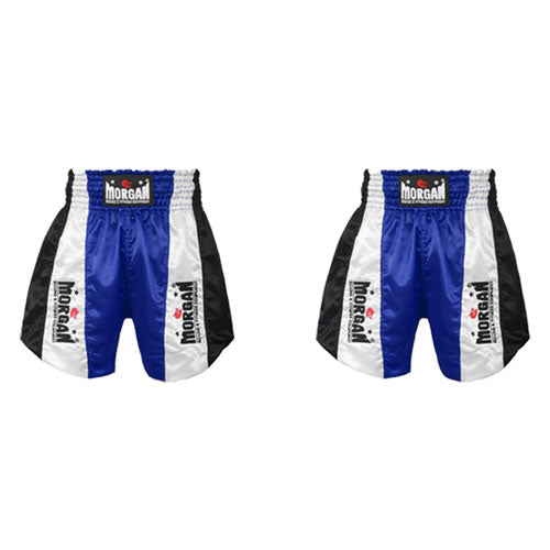Morgan Elite Boxing Shorts (Blue)