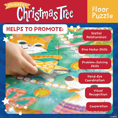Christmas Tree 49-Piece Floor Puzzle