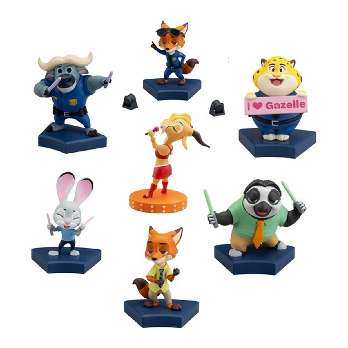 Mini Egg Attack Zootopia Concert Series Blind Box Set