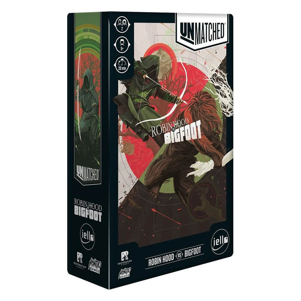 Uovertruffen Robin Hood vs Bigfoot Board Game