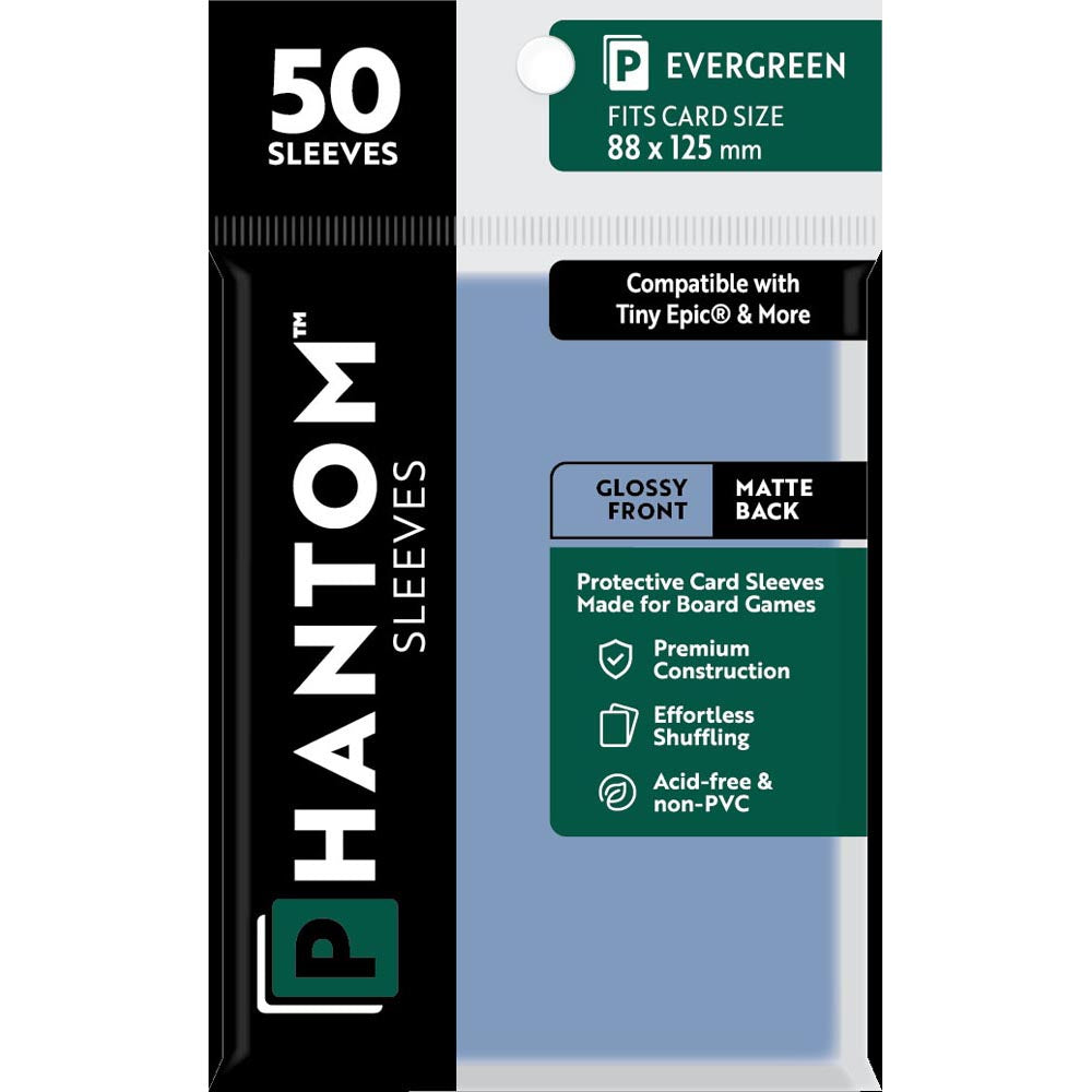 Evergreen Phantom Sleeves 50pcs(88x125mm)
