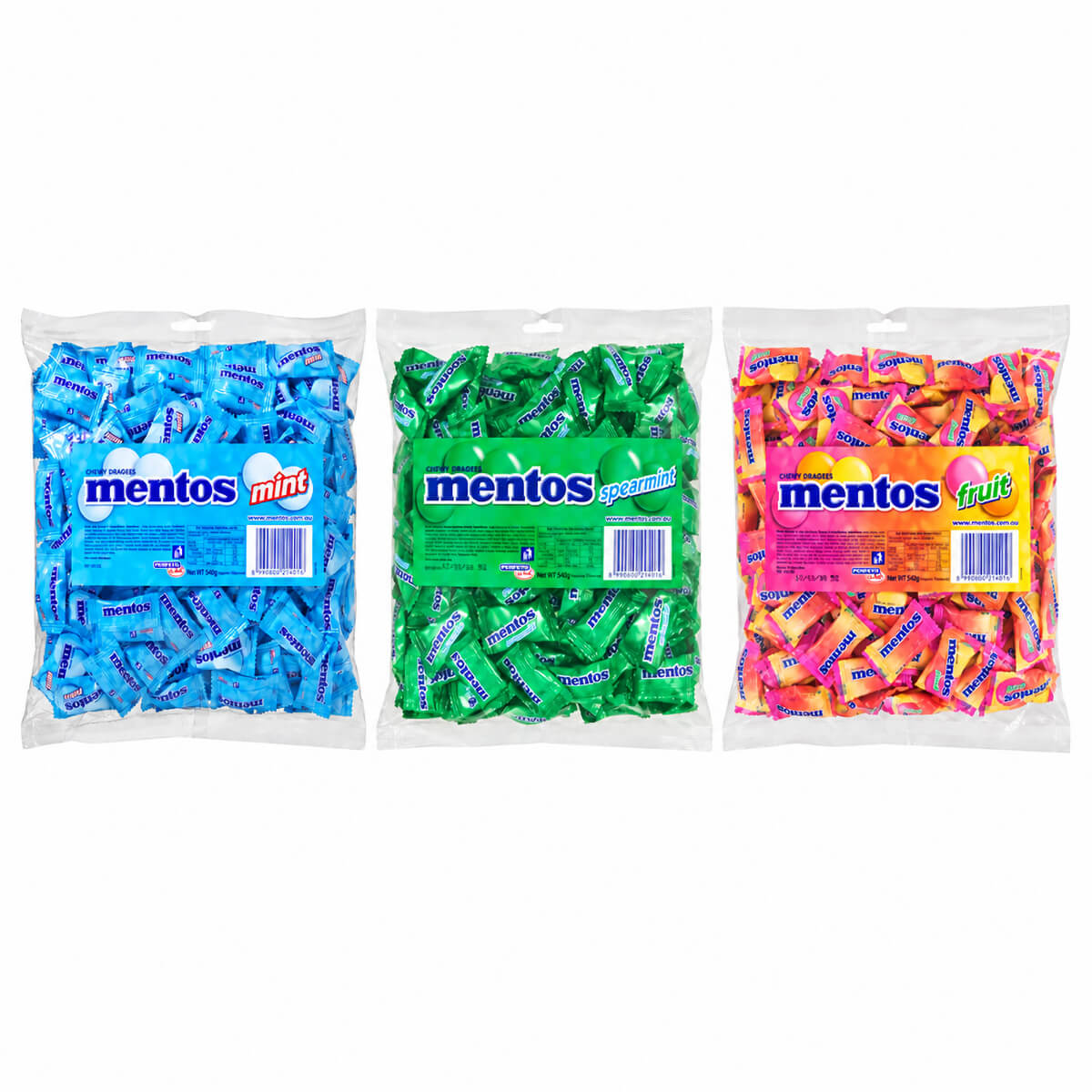Mentos Pillowpack 540g Bundle (3 Pack)
