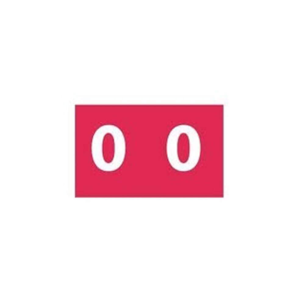 Étiquettes de codage couleur Avery 25x38mm 180pk