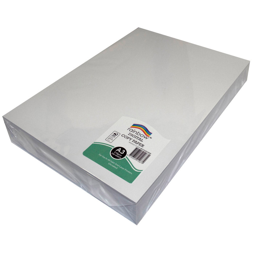 レインボーA3デジタルコピーペーパー(白)