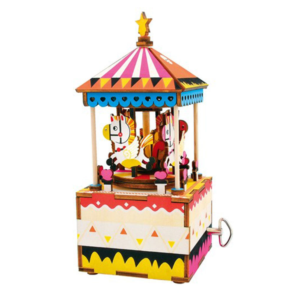 Robotime DIY mechanische Spieluhr aus Holz